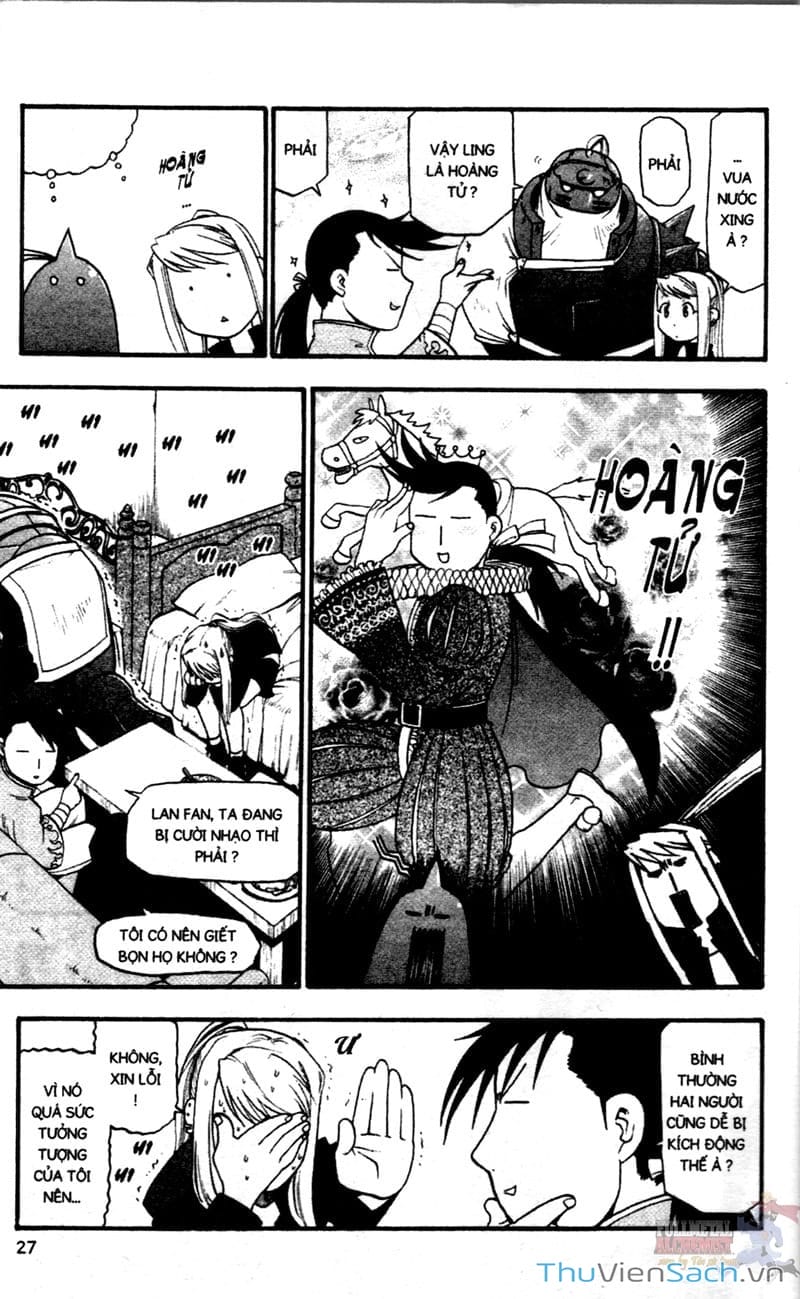 Truyện Tranh Giả Kim Thuật Sư trang 4