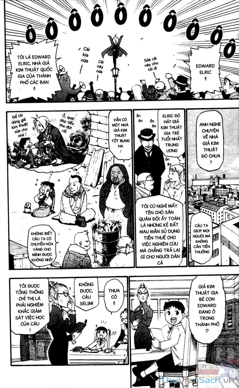 Truyện Tranh Giả Kim Thuật Sư trang 4