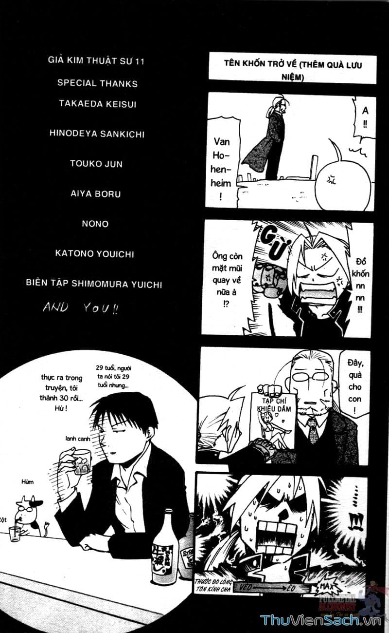 Truyện Tranh Giả Kim Thuật Sư trang 4