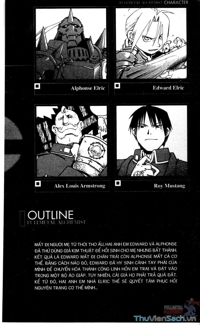 Truyện Tranh Giả Kim Thuật Sư trang 4