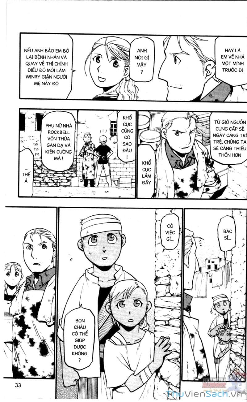 Truyện Tranh Giả Kim Thuật Sư trang 4