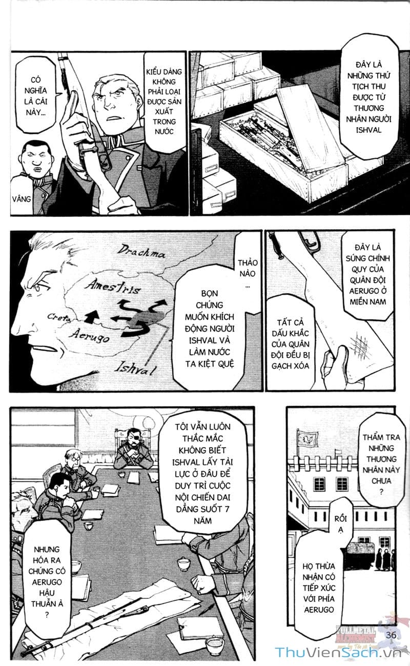 Truyện Tranh Giả Kim Thuật Sư trang 4