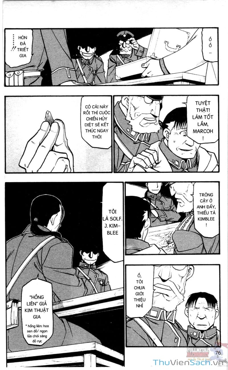 Truyện Tranh Giả Kim Thuật Sư trang 4