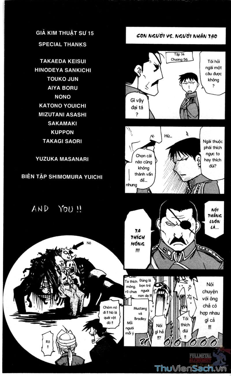 Truyện Tranh Giả Kim Thuật Sư trang 4