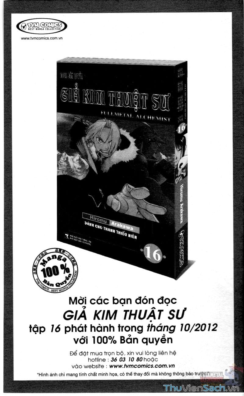 Truyện Tranh Giả Kim Thuật Sư trang 4