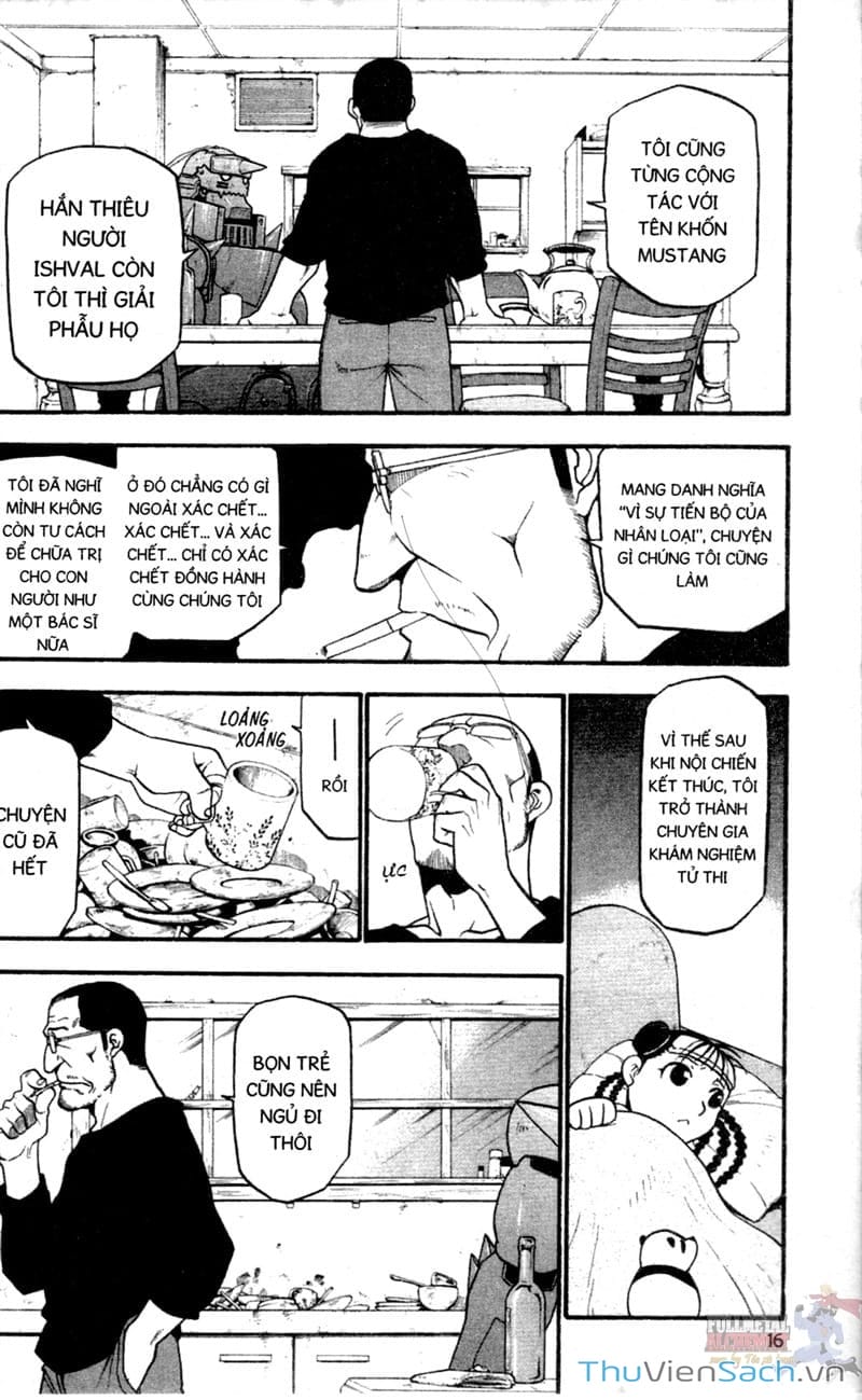 Truyện Tranh Giả Kim Thuật Sư trang 4