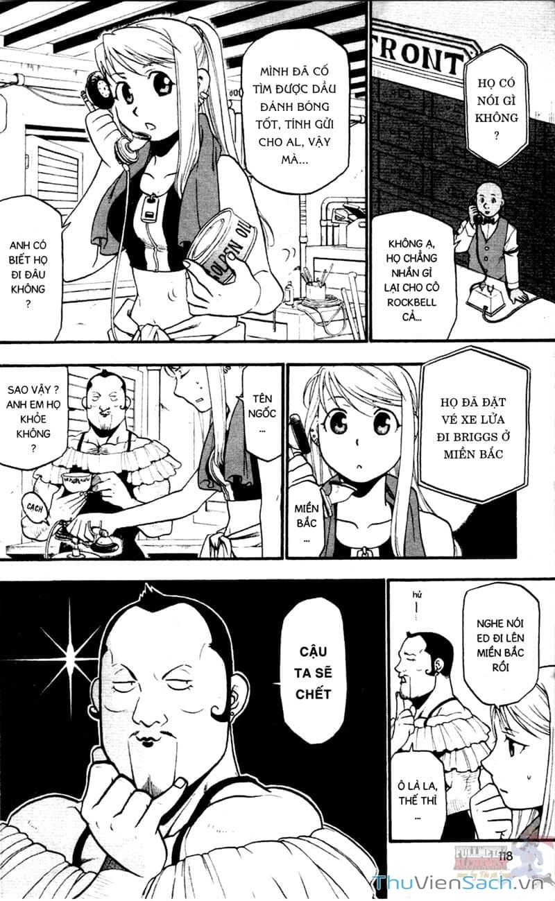 Truyện Tranh Giả Kim Thuật Sư trang 4