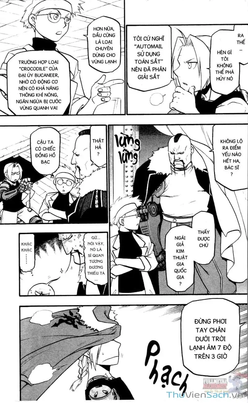 Truyện Tranh Giả Kim Thuật Sư trang 4