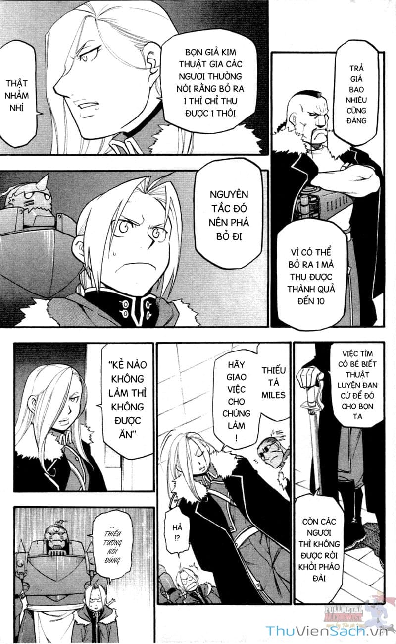 Truyện Tranh Giả Kim Thuật Sư trang 4