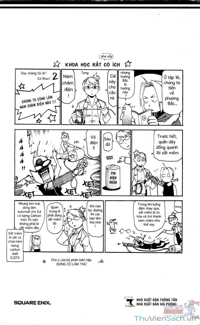 Truyện Tranh Giả Kim Thuật Sư trang 4