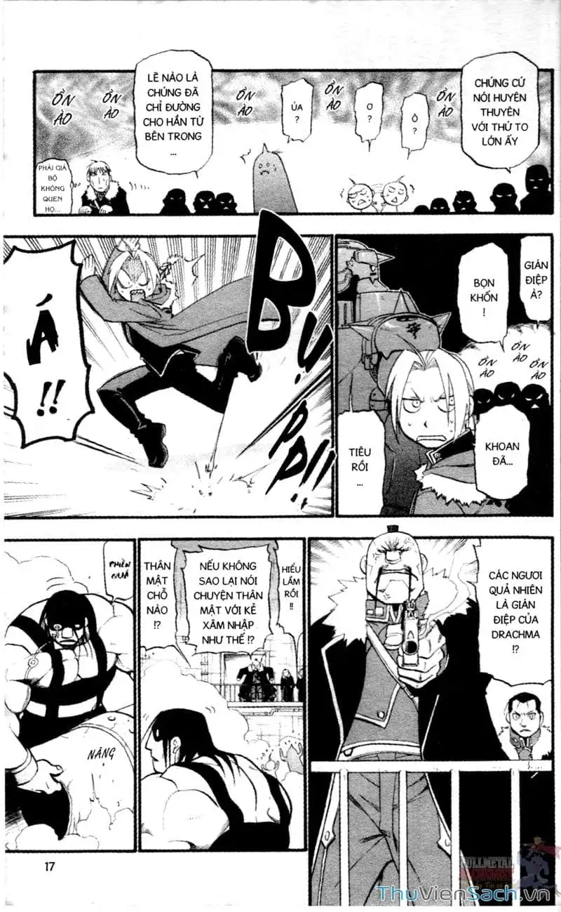 Truyện Tranh Giả Kim Thuật Sư trang 4