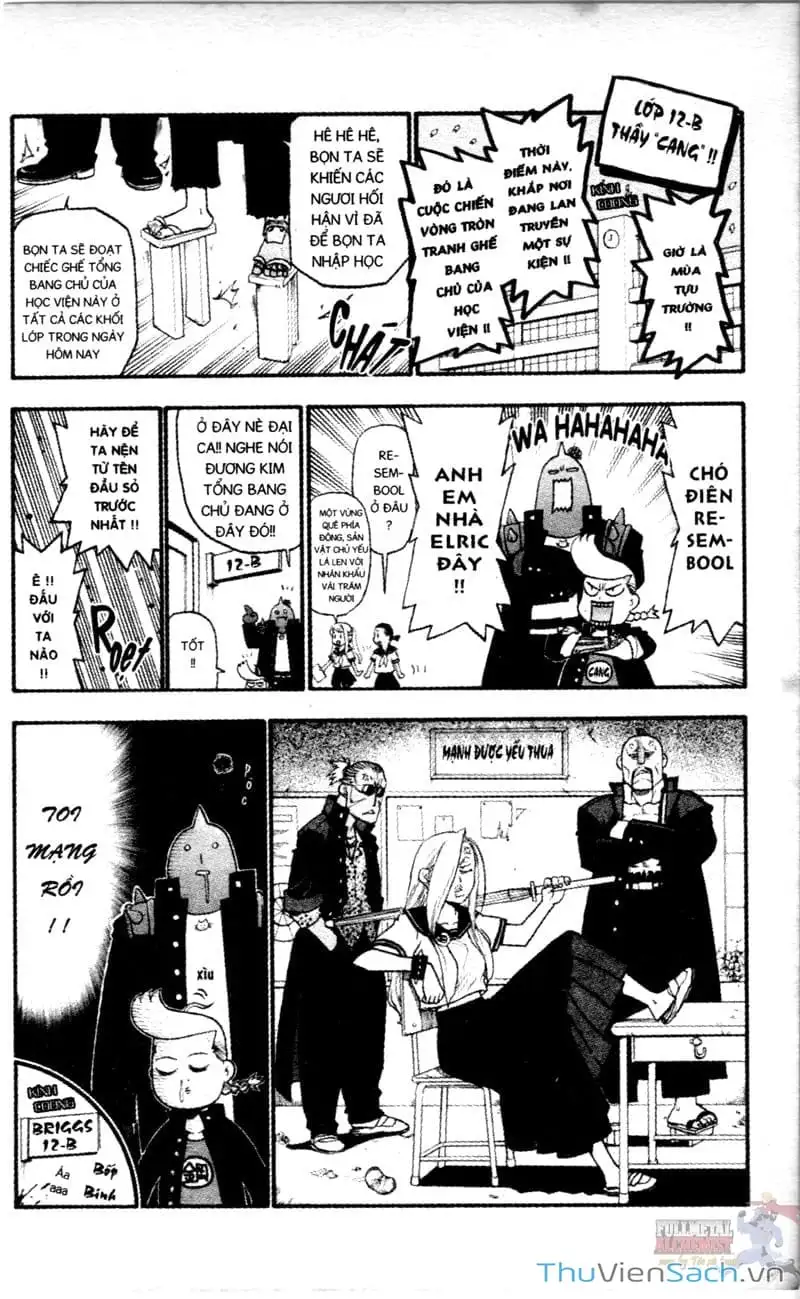 Truyện Tranh Giả Kim Thuật Sư trang 4