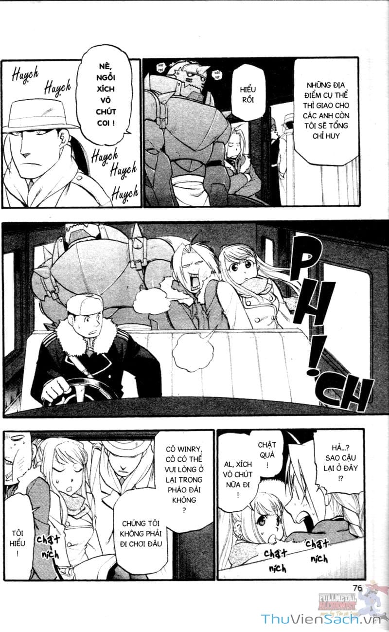 Truyện Tranh Giả Kim Thuật Sư trang 4