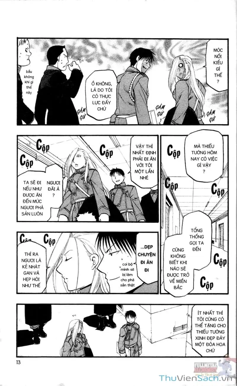 Truyện Tranh Giả Kim Thuật Sư trang 4