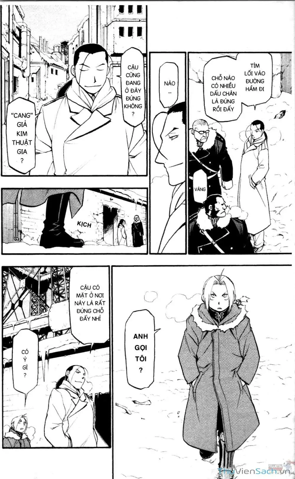 Truyện Tranh Giả Kim Thuật Sư trang 4