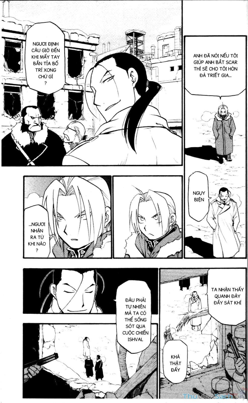 Truyện Tranh Giả Kim Thuật Sư trang 4