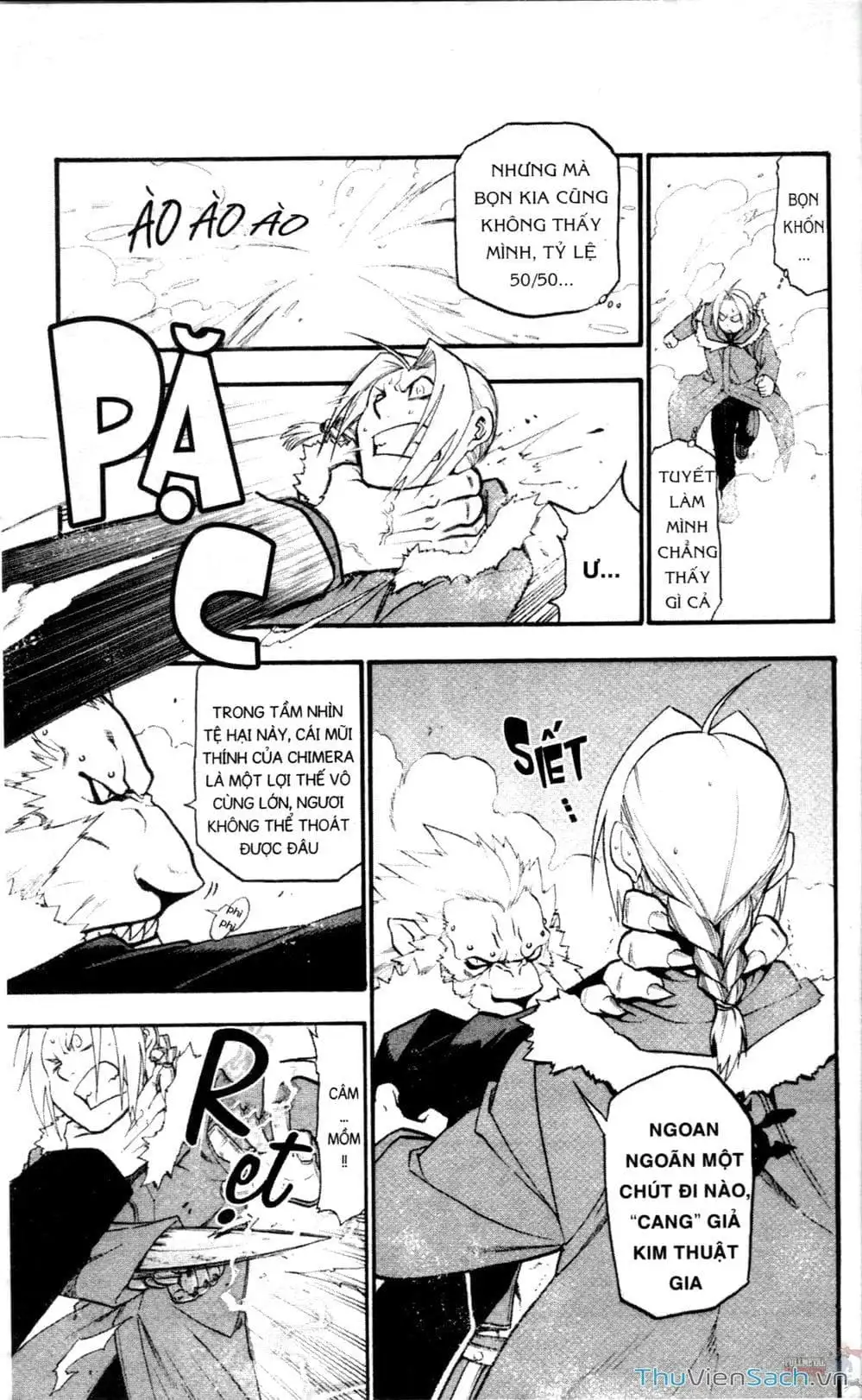 Truyện Tranh Giả Kim Thuật Sư trang 4