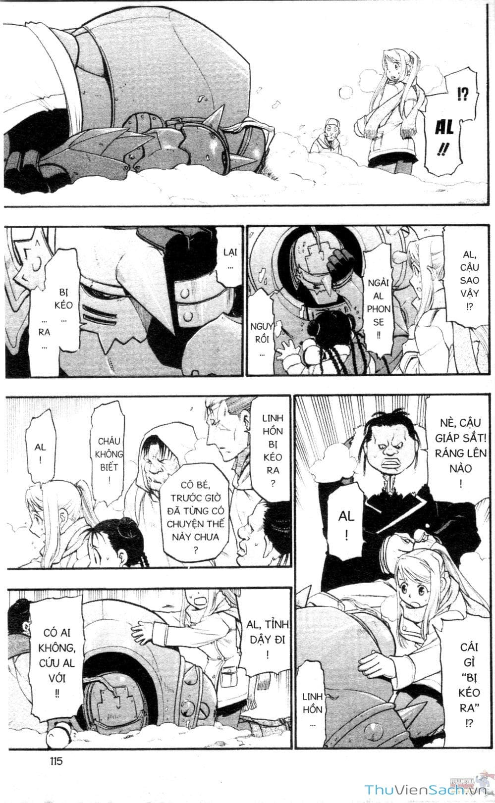 Truyện Tranh Giả Kim Thuật Sư trang 4