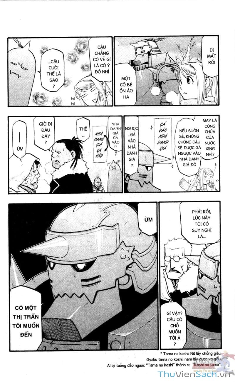 Truyện Tranh Giả Kim Thuật Sư trang 4