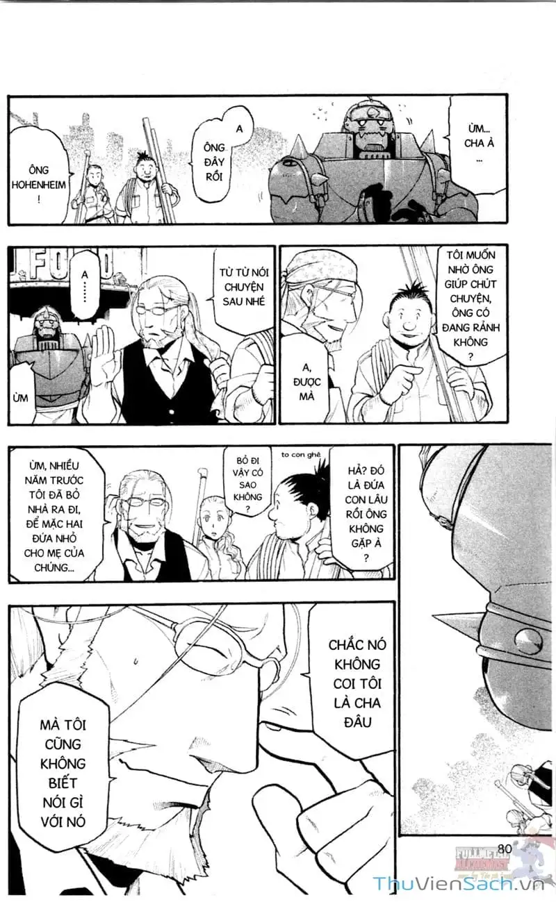 Truyện Tranh Giả Kim Thuật Sư trang 4