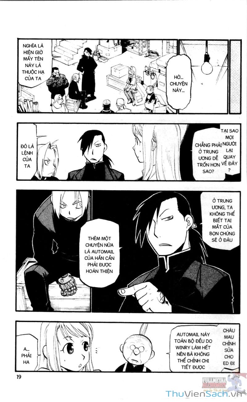 Truyện Tranh Giả Kim Thuật Sư trang 4