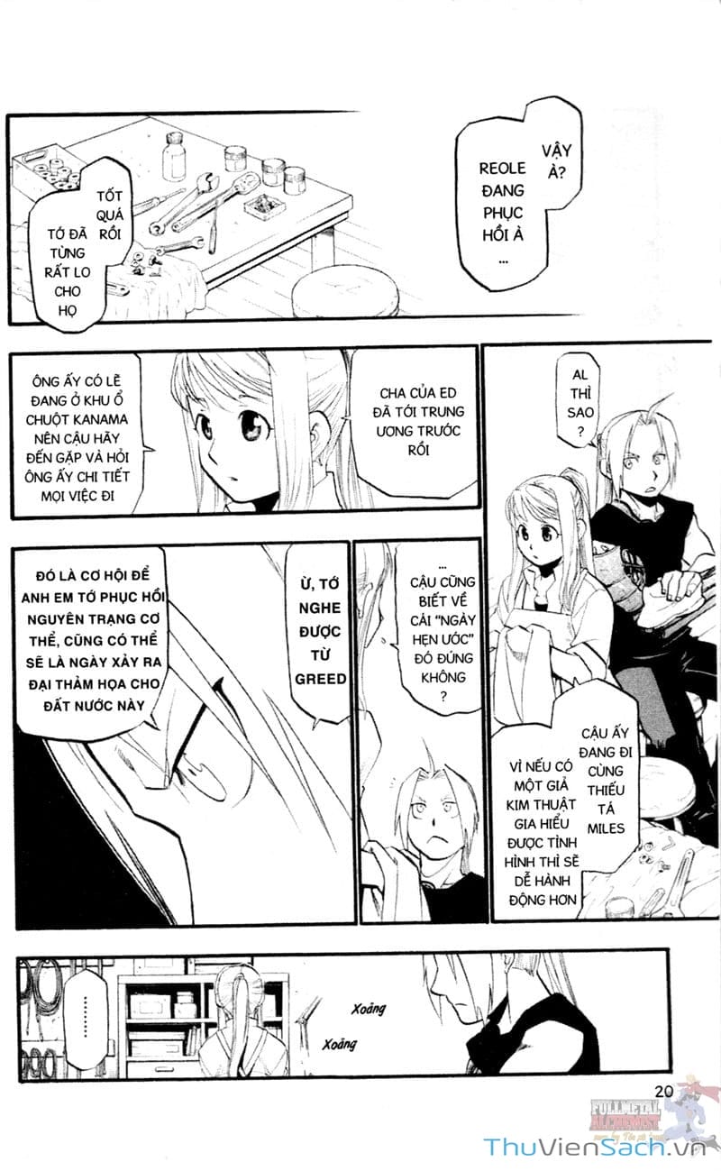 Truyện Tranh Giả Kim Thuật Sư trang 4