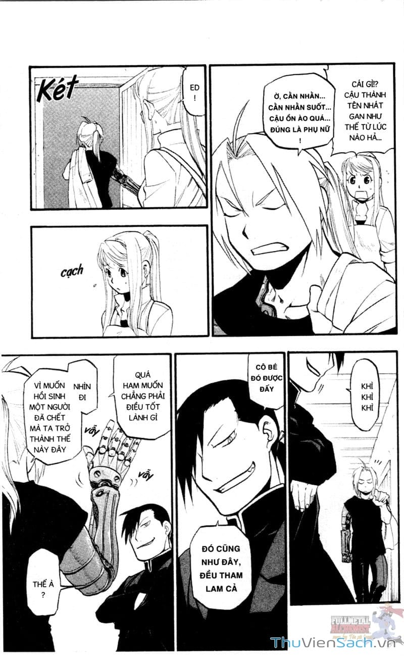 Truyện Tranh Giả Kim Thuật Sư trang 4
