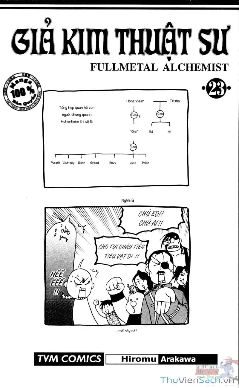 Truyện Tranh Giả Kim Thuật Sư trang 4