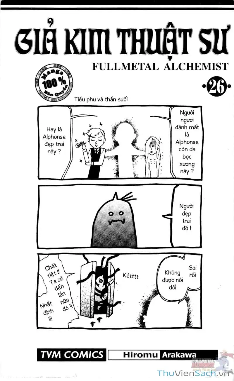 Truyện Tranh Giả Kim Thuật Sư trang 4