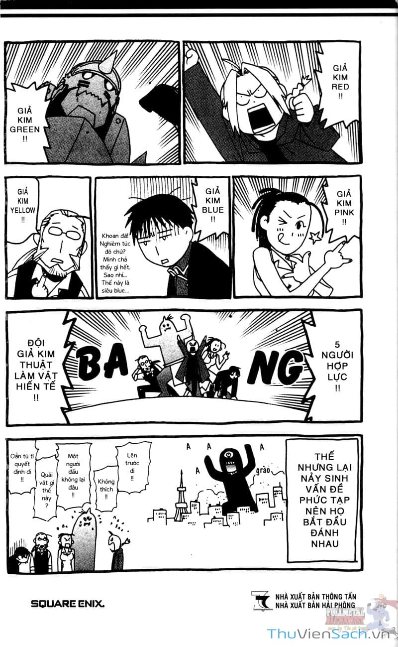 Truyện Tranh Giả Kim Thuật Sư trang 4