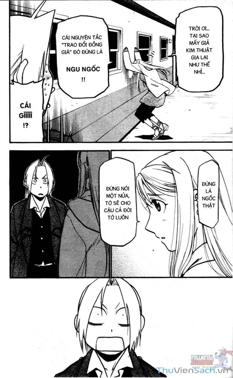Truyện Tranh Giả Kim Thuật Sư trang 4