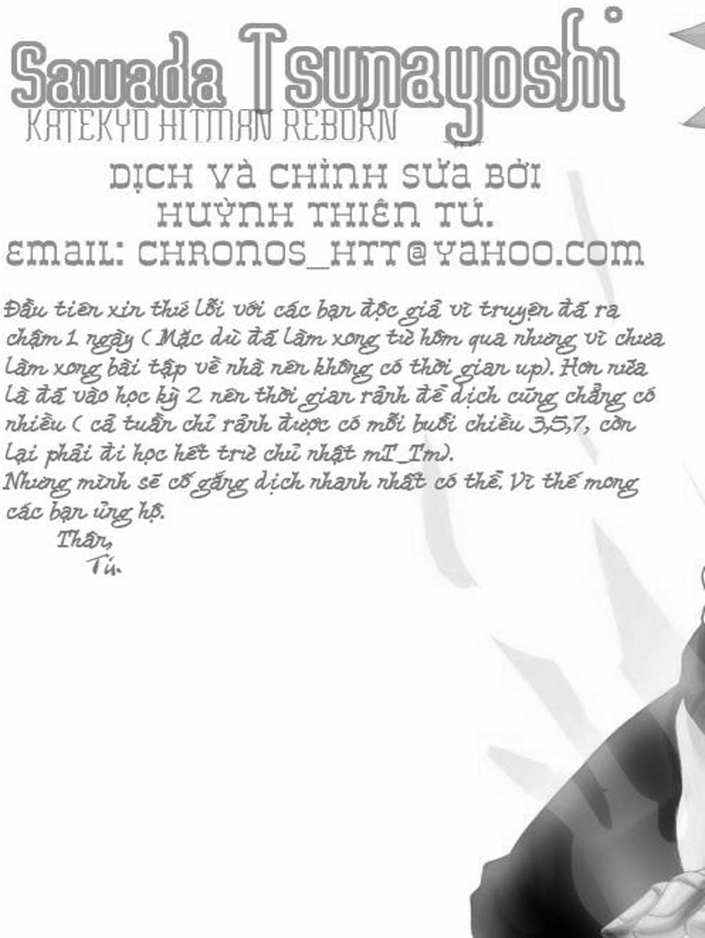 Truyện Tranh Gia Sư Hitman Reborn trang 6