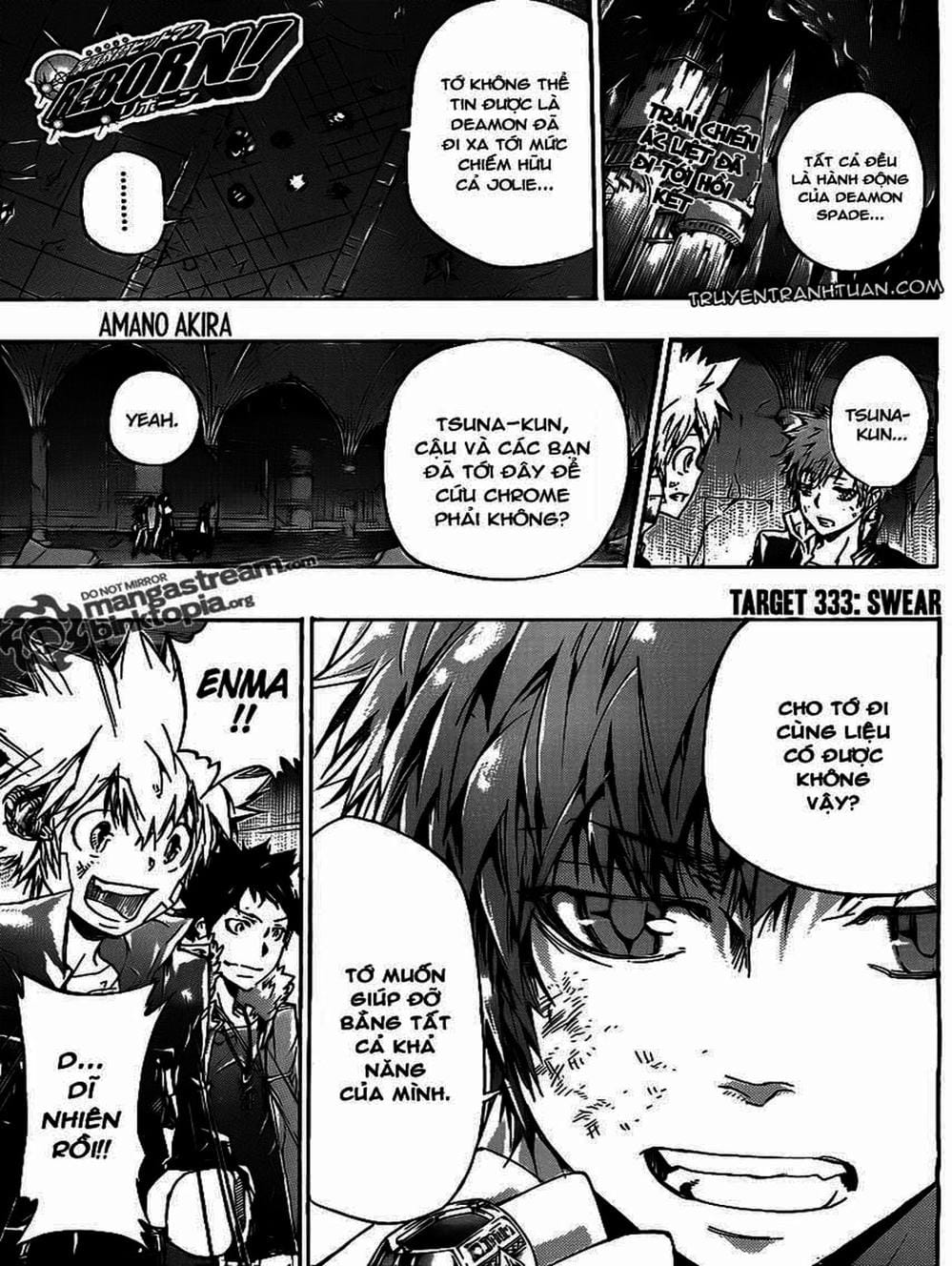 Truyện Tranh Gia Sư Hitman Reborn trang 6