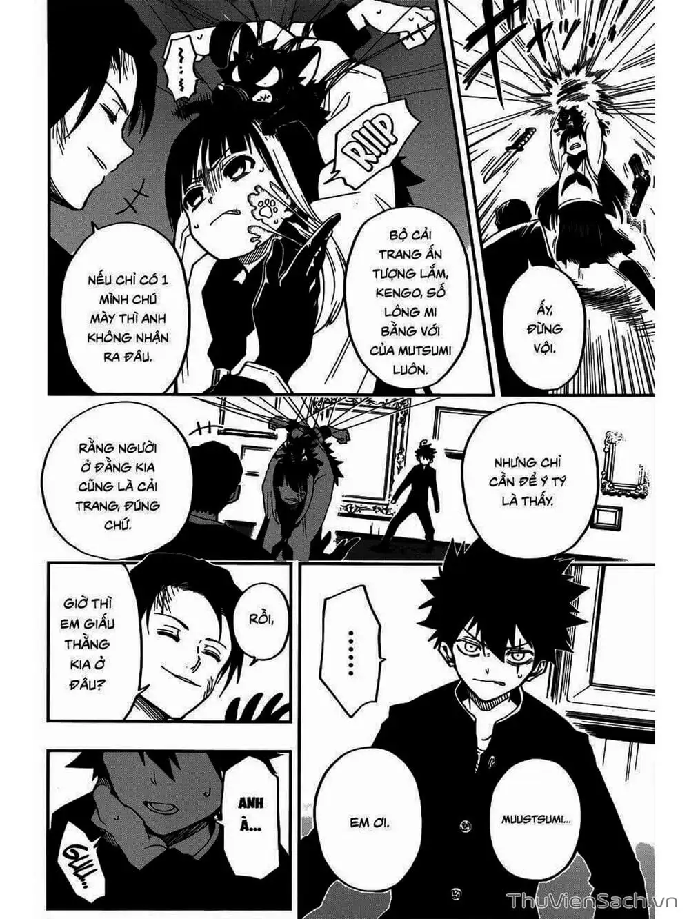 Truyện Tranh Gia Tộc Điệp Viên Yozakura trang 6