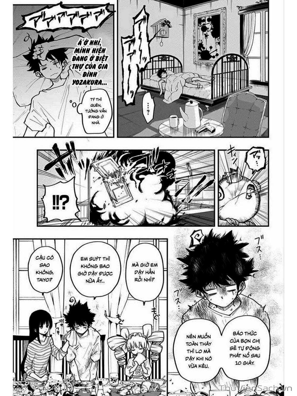 Truyện Tranh Gia Tộc Điệp Viên Yozakura trang 6