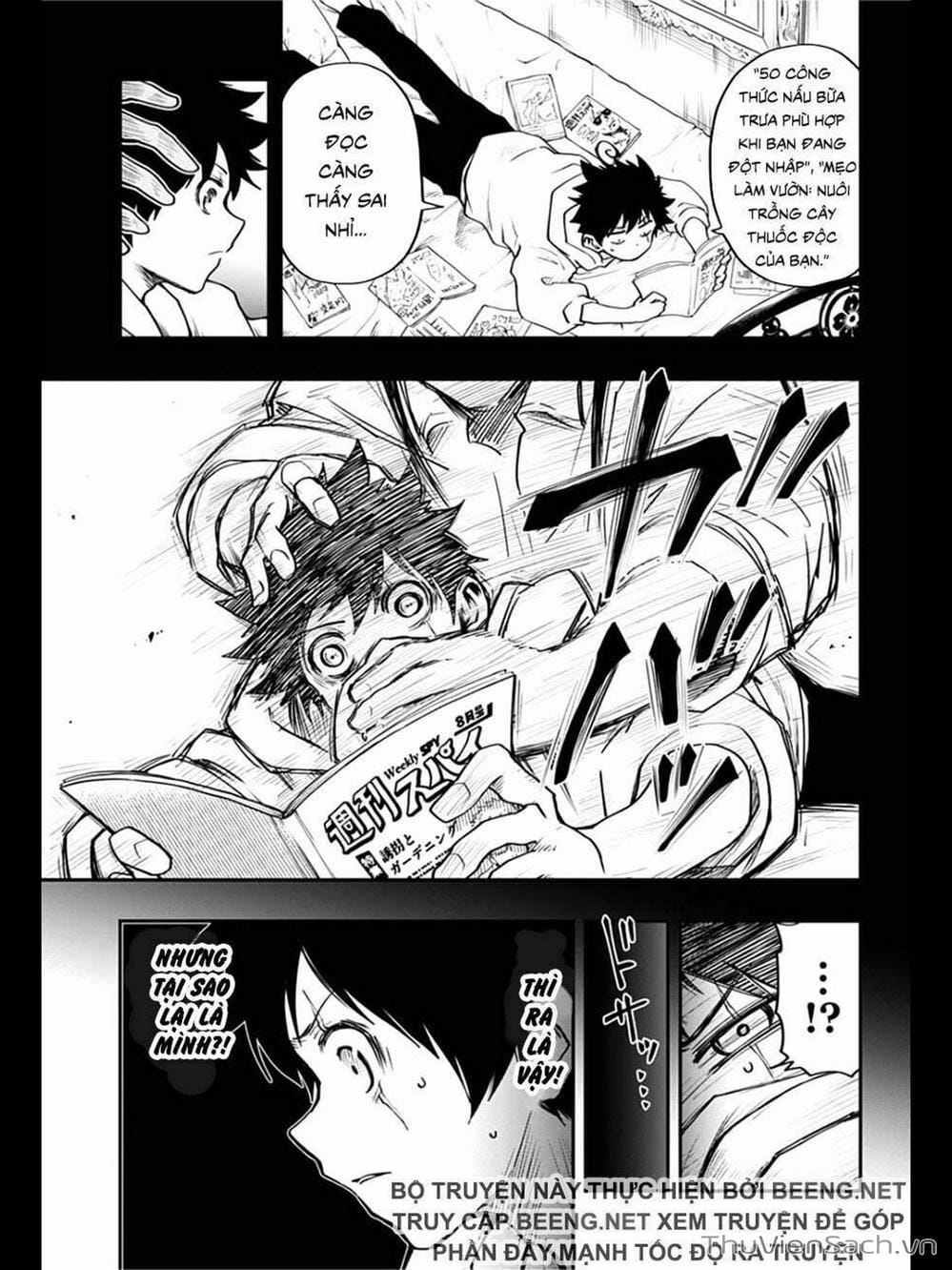 Truyện Tranh Gia Tộc Điệp Viên Yozakura trang 6