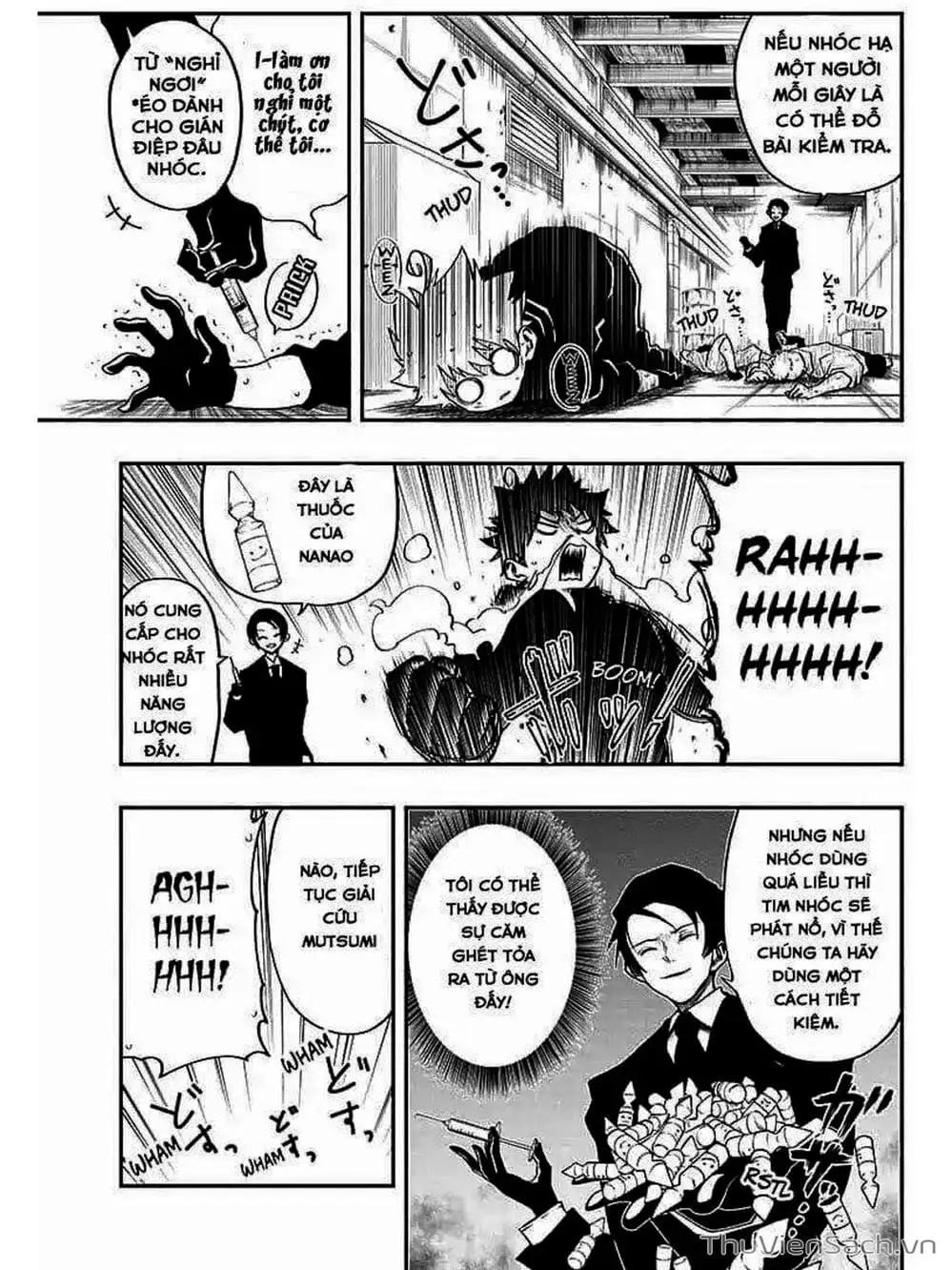 Truyện Tranh Gia Tộc Điệp Viên Yozakura trang 6