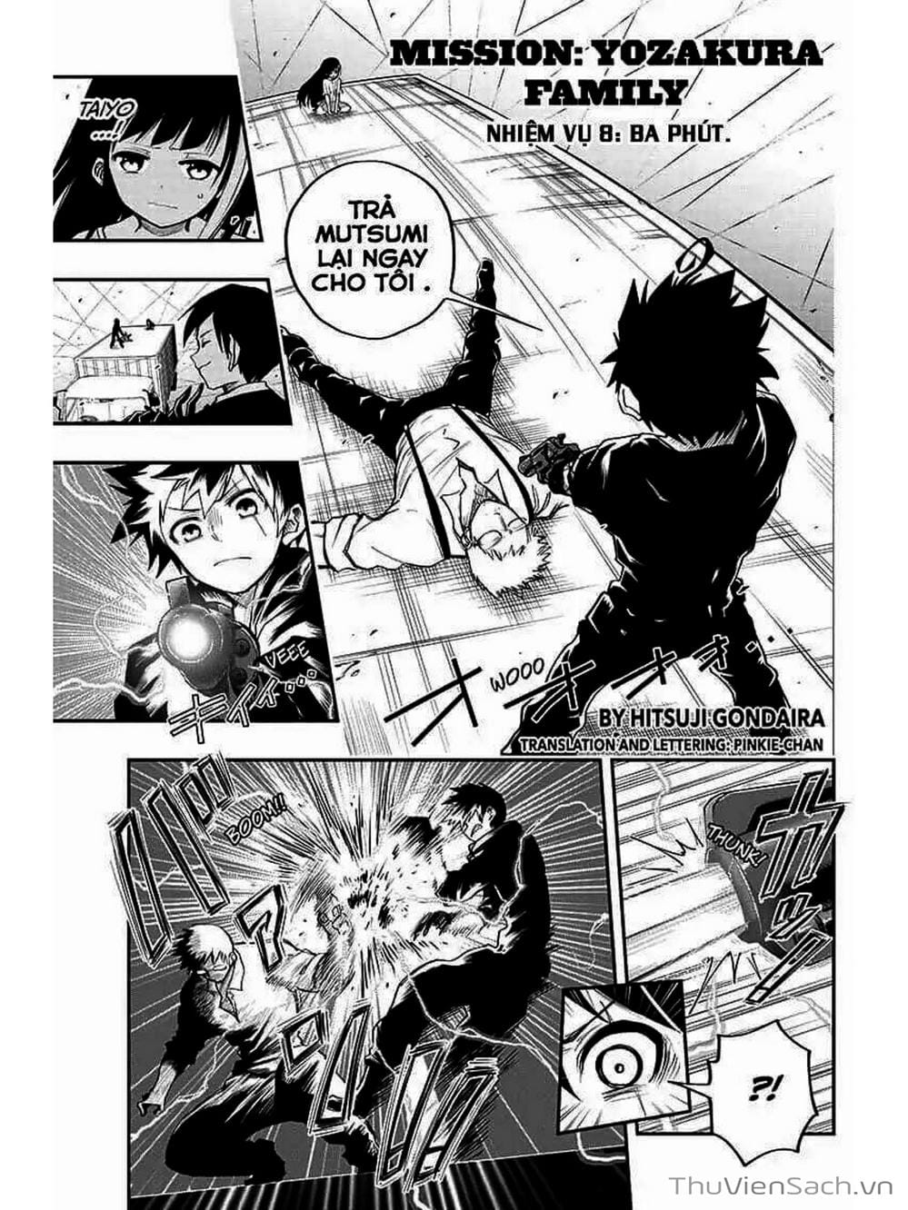 Truyện Tranh Gia Tộc Điệp Viên Yozakura trang 6