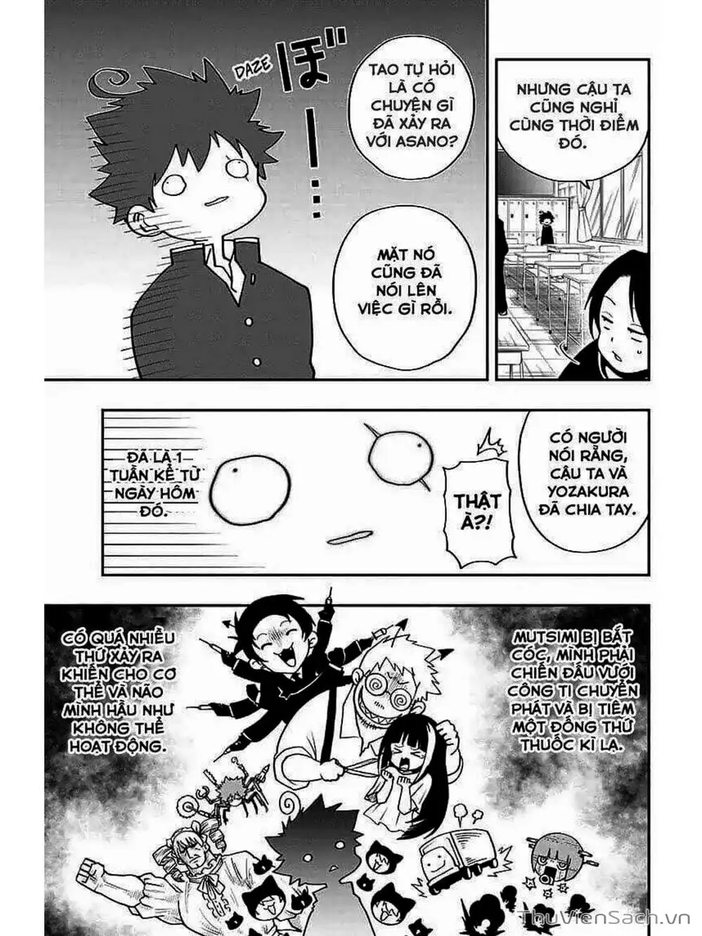 Truyện Tranh Gia Tộc Điệp Viên Yozakura trang 6