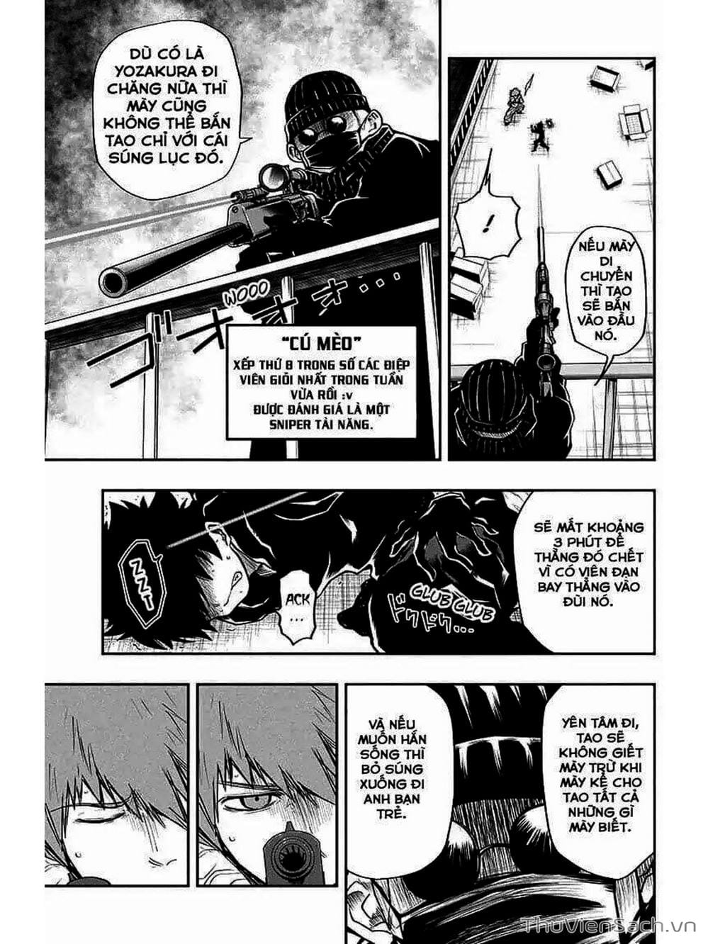 Truyện Tranh Gia Tộc Điệp Viên Yozakura trang 6