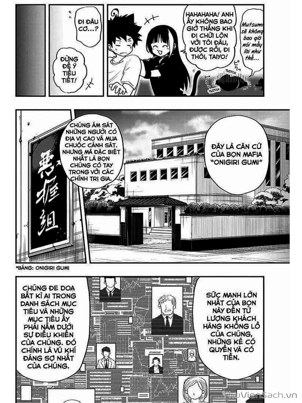 Truyện Tranh Gia Tộc Điệp Viên Yozakura trang 6