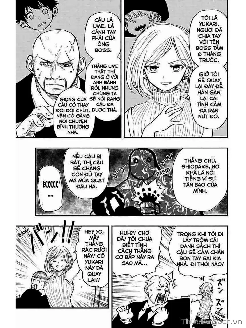 Truyện Tranh Gia Tộc Điệp Viên Yozakura trang 6