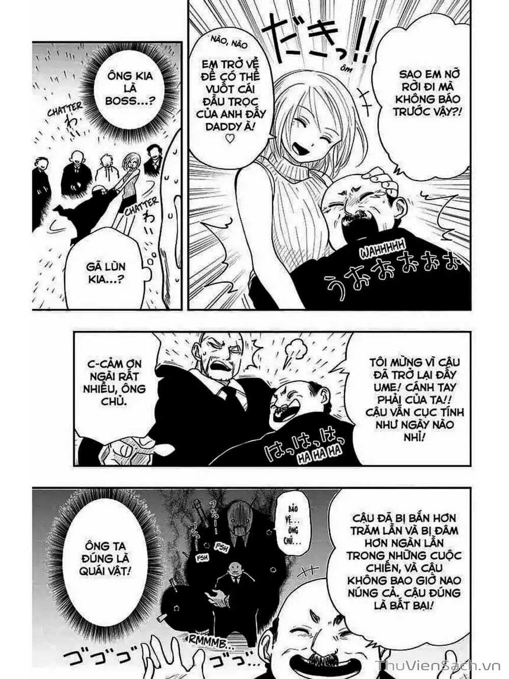 Truyện Tranh Gia Tộc Điệp Viên Yozakura trang 6