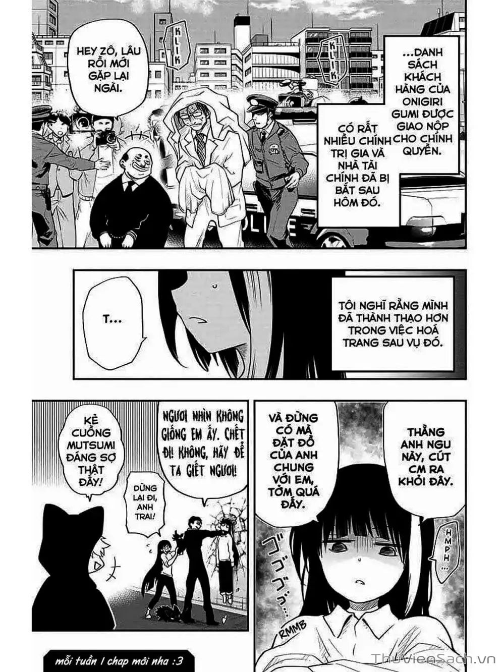 Truyện Tranh Gia Tộc Điệp Viên Yozakura trang 6