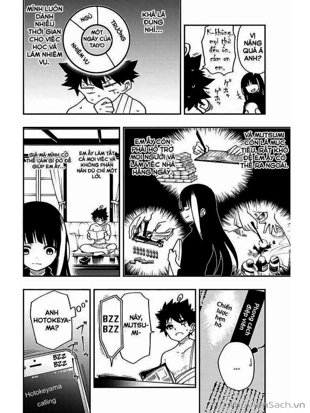 Truyện Tranh Gia Tộc Điệp Viên Yozakura trang 6