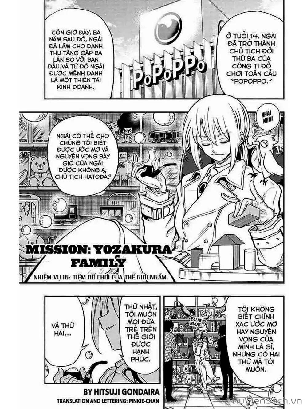 Truyện Tranh Gia Tộc Điệp Viên Yozakura trang 6