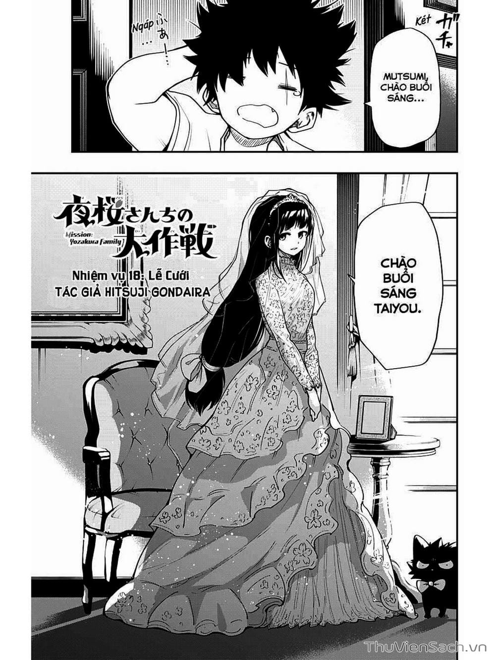 Truyện Tranh Gia Tộc Điệp Viên Yozakura trang 6