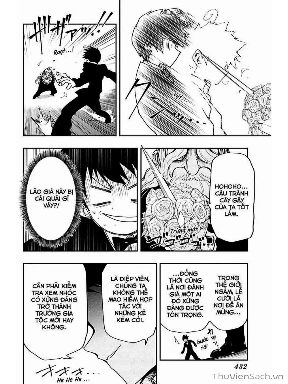 Truyện Tranh Gia Tộc Điệp Viên Yozakura trang 6