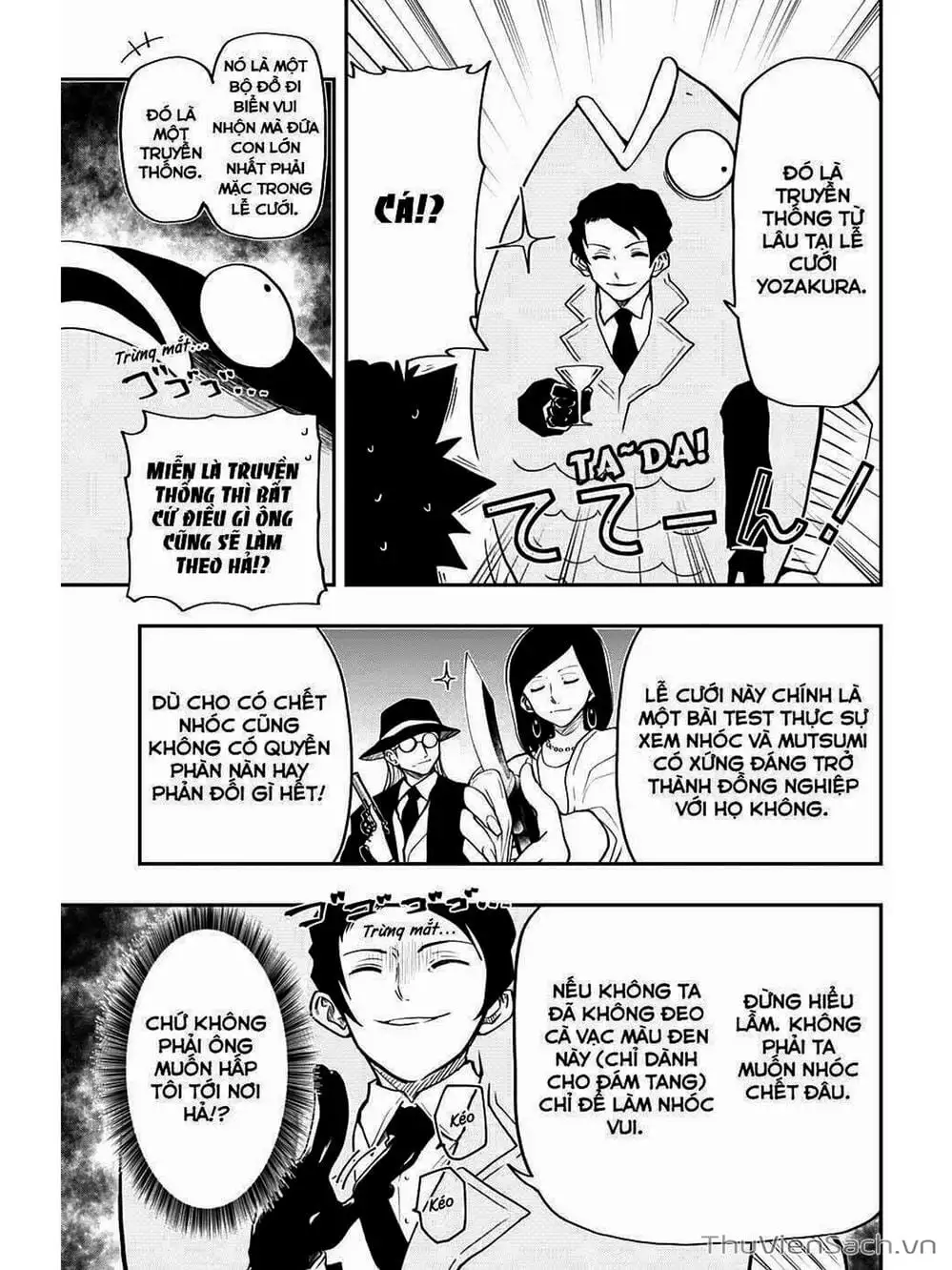 Truyện Tranh Gia Tộc Điệp Viên Yozakura trang 6