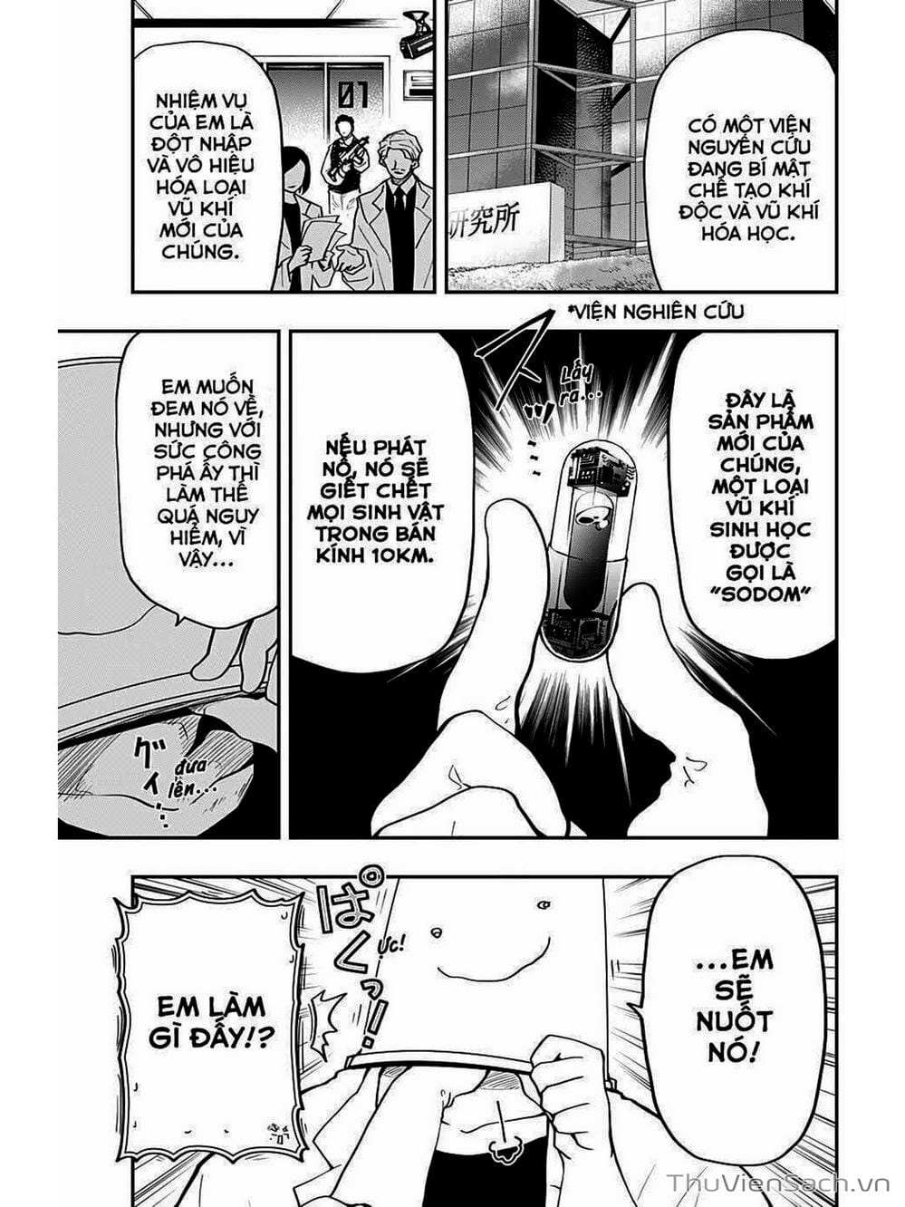 Truyện Tranh Gia Tộc Điệp Viên Yozakura trang 6